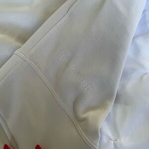 LULULEMON SOFTSTREME white